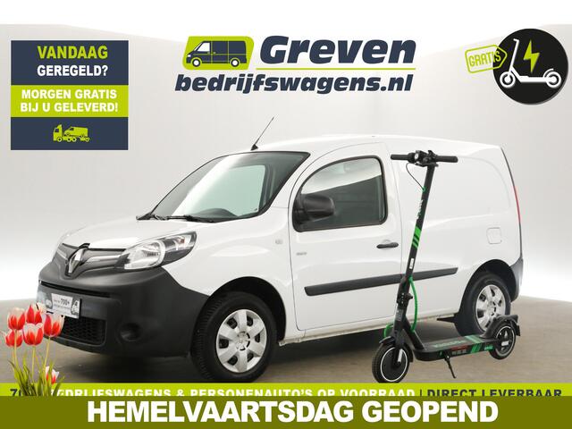 Renault KANGOO Z.E. Huur Accu | GRATIS E-Step! | Elektrisch | EMISSIEVRIJE ZONE | Automaat Airco Stoelverwarming Schuifdeur