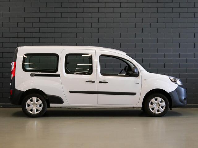 Renault KANGOO Z.E. Maxi (koop accu) DUBBELE CABINE | SOH 98% | GRIJS KENTEKEN |