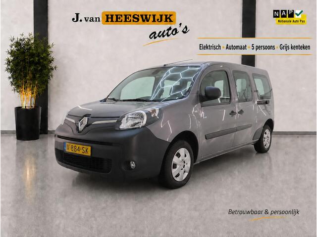 Renault KANGOO Z.E. Maxi Airco | Navigatie | Cruisecontrole | Batterijkoop | 5 zitplaatsen