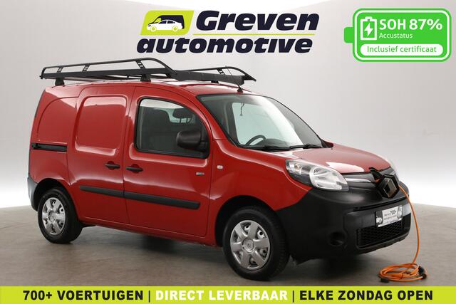 Renault KANGOO Z.E. 33 kWh | Koop Accu | SOH 87% | Airco | Imperiaal | Trekhaak | Schuifdeur