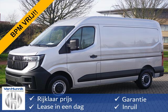 Renault MASTER T35 170PK L2H2 BPM VRIJ!! 10" R-Link Navi, Camera, LED, 270° Deur!! NR. 977