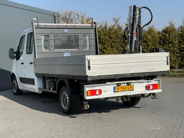 Renault MASTER 2.3 dCi 131 pk E6 / PICK UP / L4 MAXI / 1e EIG. / HIAB KRAAN / AIRCO / CRUISE / 3-ZITS