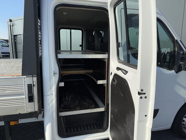 Renault MASTER 2.3 dCi 131 pk E6 / PICK UP / L4 MAXI / 1e EIG. / HIAB KRAAN / AIRCO / CRUISE / 3-ZITS