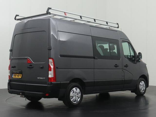 Renault MASTER 2.3DCi 180PK L2H2 Dubbele Cabine 7-Persoons | 2xSchuifdeur | Navigatie | Camera | Airco | trekhaak