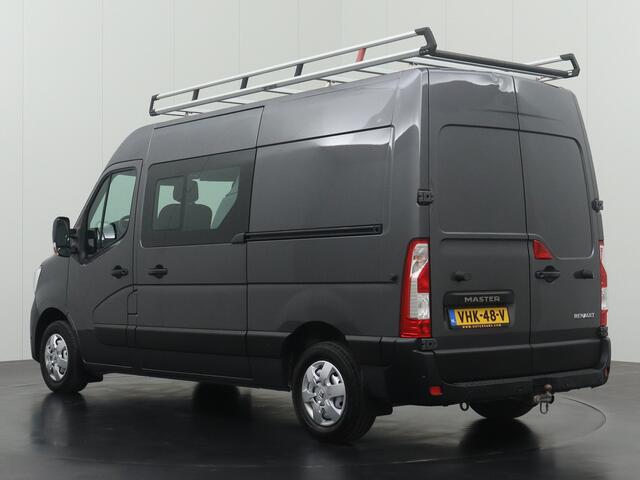 Renault MASTER 2.3DCi 180PK L2H2 Dubbele Cabine 7-Persoons | 2xSchuifdeur | Navigatie | Camera | Airco | trekhaak