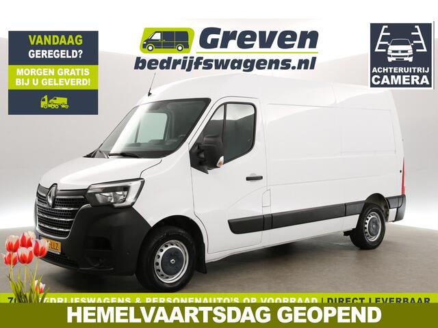 Renault MASTER T33 2.3 dCi L2H2 150PK Camera Cruise Carplay LED Airco Navigatie Trekhaak 3 Persoons PDC