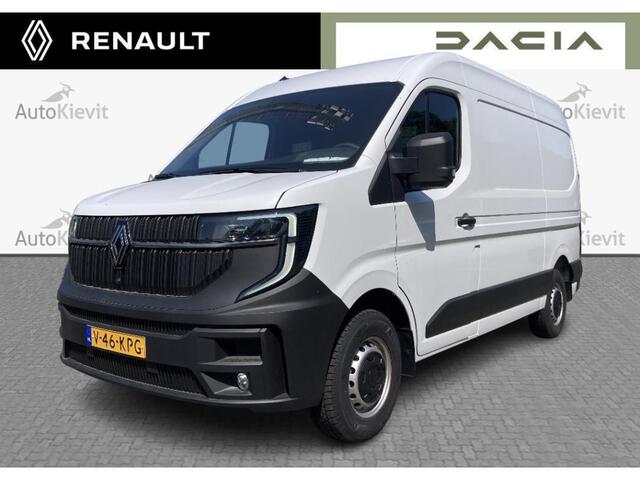 Renault MASTER T35 2.0 dCi 130 L2H2 Advance - openR link navigatiesysteem - vierseizoenbanden - trekhaak - houten laadvloer en zijwandbekleding - achteruitrijcamera - rear step - Reservewiel
