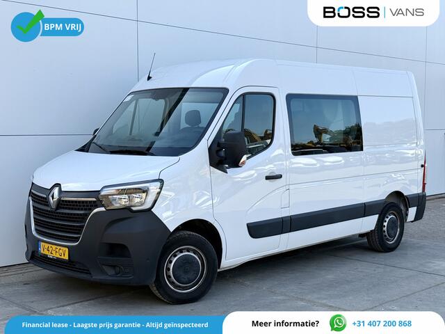 Renault MASTER T35 2.3 dCi 180PK **Fabrieksgrantie tot 04-2026** L2H2 Dubbele Cabine Airco Cruise Control Trekhaak Camera APK to 4-2027