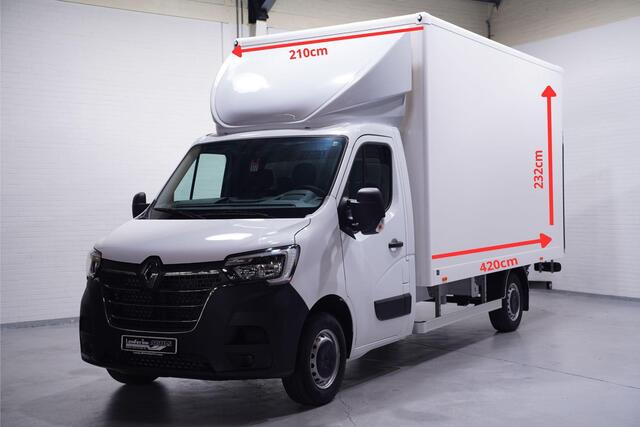 Renault MASTER 2.3 DCi 165 pk Bakwagen met Laadklep en Zijdeur R Airco, Cruise Control, LxBxH 420x210x232 cm, BPM vrij