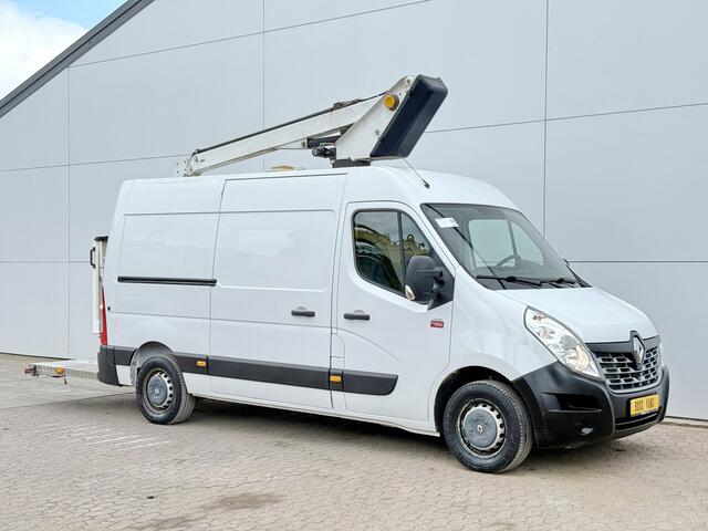 Renault MASTER T35 2.3 dCi L2H2 Hoogwerker Hubarbeitsbühne Aerial Lift Truck 12,5 Meter Versalift Airco Cruise Control Trekhaa