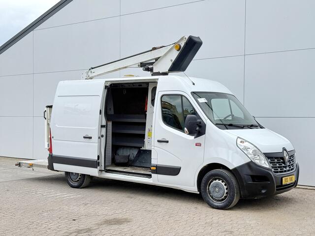 Renault MASTER T35 2.3 dCi L2H2 Hoogwerker Hubarbeitsbühne Aerial Lift Truck 12,5 Meter Versalift Airco Cruise Control Trekhaa