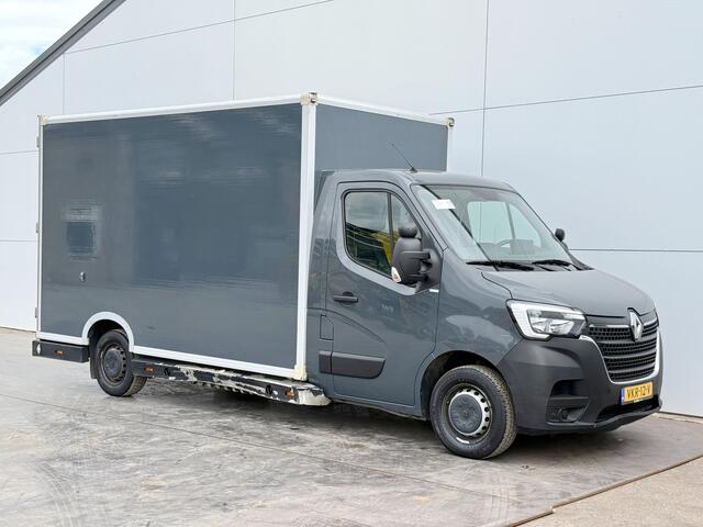 Renault MASTER Plancher T35 2.3 dCi 150pk Automaat APK 06-2026 Luchtvering LED Airco Cruise Control Camera Foodtruck Meubelbak Paardenwagen