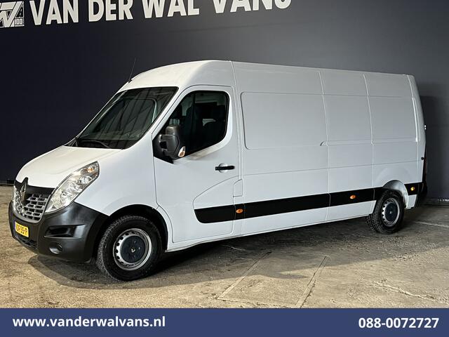 Renault MASTER 2.3 dCi 131pk L3H2 Euro6 Airco | Camera | Navigatie | Cruisecontrol | 270 Graden Achterdeuren Parkeersensoren, Bijrijdersbank