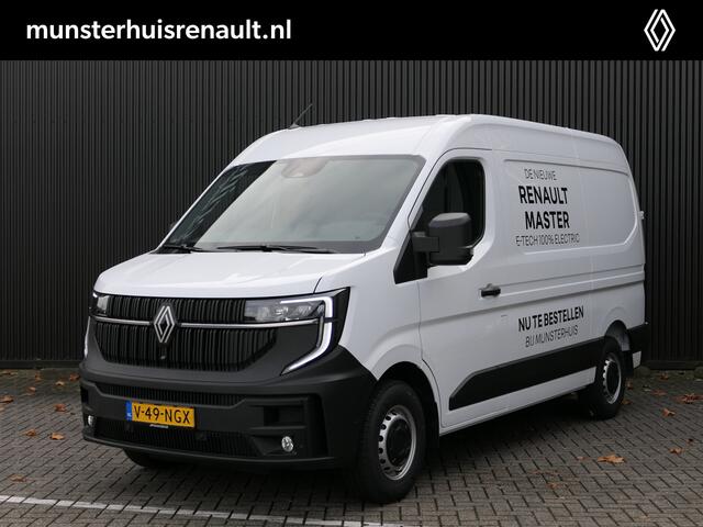 Renault MASTER E-Tech T35 L2H2 Advance long range 87 kWh *NIEUW* *Betimmering laadruimte* - Trekhaak, navi, sensor v+a, camera