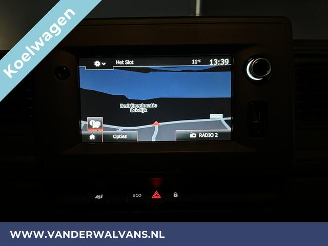 Renault MASTER 2.3 dCi 136pk L2H2 Koelwagen Thermoking V-300 MAX Vriezen -20°C tot verwarmen + 20°C Dag + Nacht Euro6 Airco | Navigatie, Camera, 2500kg Trekhaak, LED, Cruisecontrol, Parkeersensoren, Bijrijdersbank