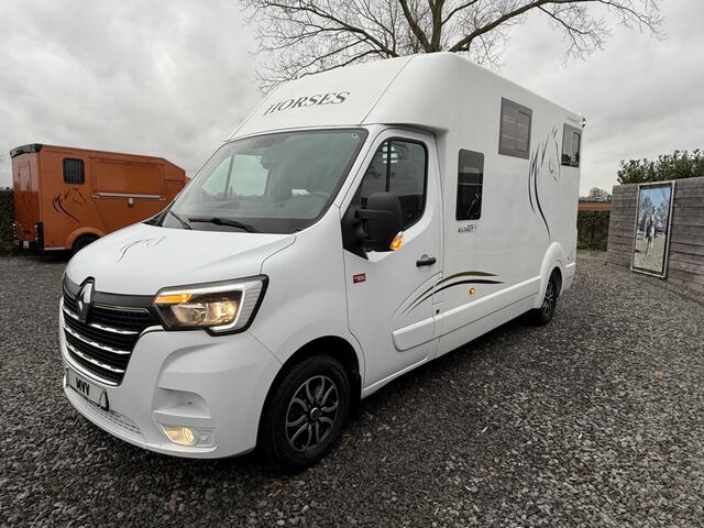 Renault MASTER PAARDENWAGEN BARBOT | DUB CAB | 5 ZITPLAATSEN | HENGST | 2020 | 64.103KM | MARGE | NL KENTEKEN