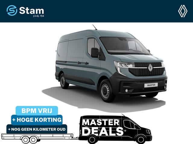 Renault MASTER T35 2.0 dCi 150 L2H2 Advance Cruise | Navi | Parkeersensoren | Trekhaak | Schuifdeur Links en Rechts