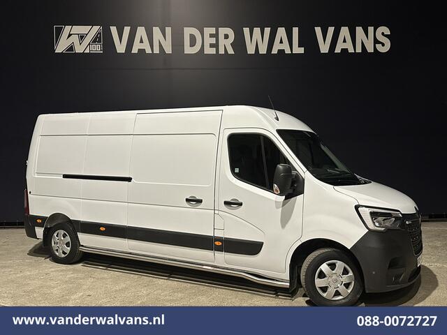Renault MASTER 2.3 dCi 136pk L3H2 Euro6 Airco | Navigatie | Camera | Leder | Cruisecontrol | LED | Omvormer Sidebars, Parkeersensoren, Bijrijdersbank