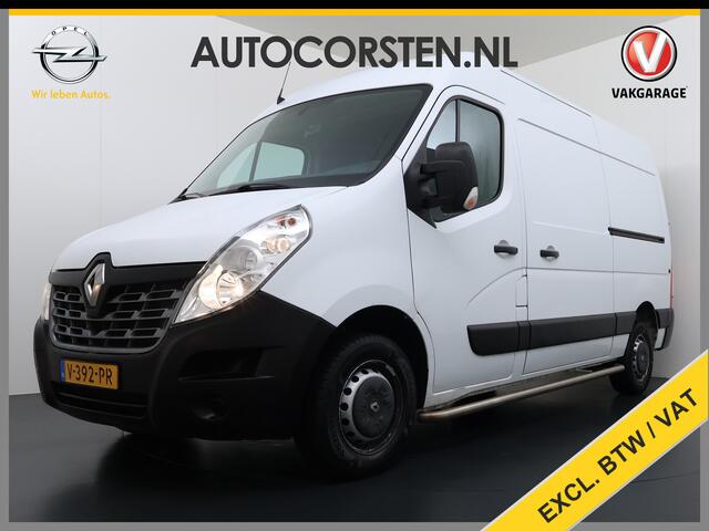Renault MASTER T35 2.3DCI L2H2 3-Persoons 2X Schuifdeur Airco Camera Cruise Control Pdc Betonplex Vloer Wandbetimmering Schuifdeuren Achterdeuren Sidebars Euro 6 Origineel Nederlandse Auto