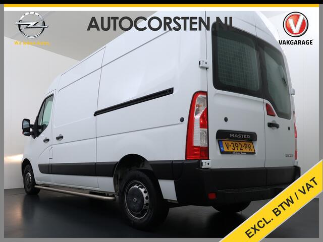 Renault MASTER T35 2.3DCI L2H2 3-Persoons 2X Schuifdeur Airco Camera Cruise Control Pdc Betonplex Vloer Wandbetimmering Schuifdeuren Achterdeuren Sidebars Euro 6 Origineel Nederlandse Auto