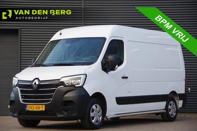 Renault MASTER 2.3 dCi L2H2 Work Edition 3-ZITS, 135PK, TREKHAAK, CAMERA, NAVI, CRUISE, AIRCO, DODE HOEK DETECTIE, NL AUTO, NAP