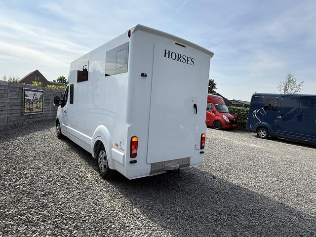 Renault MASTER | HORSETRUCK | BARBOT | STALLION 5XL | 2021 | HENGST | DUB CAB | AUTOMAAT | 180PK | 5-SEAT | L3 | FRANS KENTEKEN