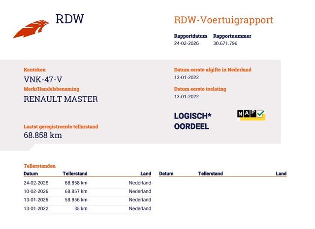 Renault MASTER 2.3 dCi 150pk Euro 6 L2H2 - Glasresteel v.d. Born - Resteel - Traplader - Trekhaak