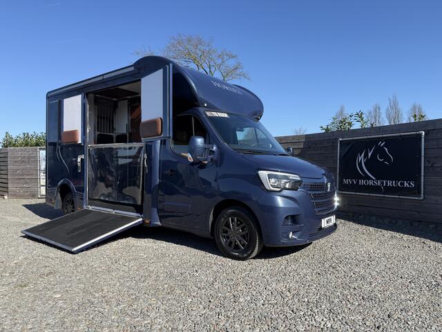 Renault MASTER PAARDENWAGEN | HORSETRUCK | ATM | STALLION 3XL | 2024 | HENGST | 59.500KM | 165PK | 3-SEAT | MANUEEL | BLUE | NL KENTEKEN