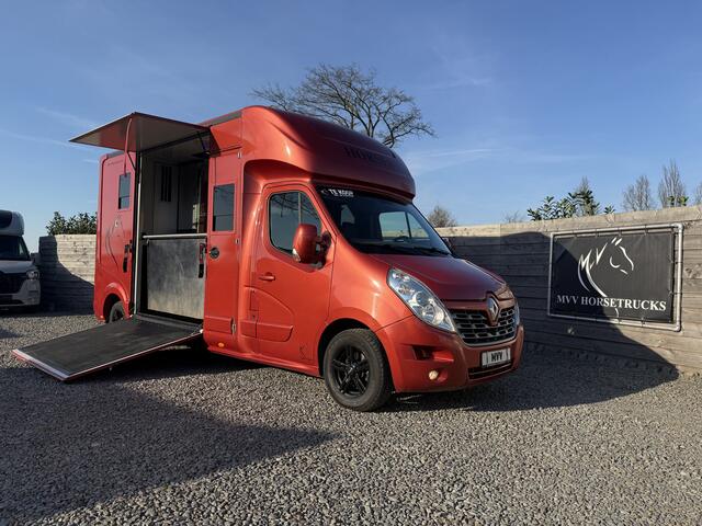 Renault MASTER PAARDENWAGEN | HORSETRUCK | ROELOFSEN | STALLION 5XL | 2017 | HENGST | DUB CAB | 5-SEAT | AUTOMAAT | LIMOUSINE | DUITS KENTEKEN