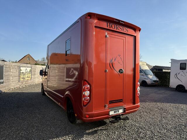 Renault MASTER PAARDENWAGEN | HORSETRUCK | ROELOFSEN | STALLION 5XL | 2017 | HENGST | DUB CAB | 5-SEAT | AUTOMAAT | LIMOUSINE | DUITS KENTEKEN