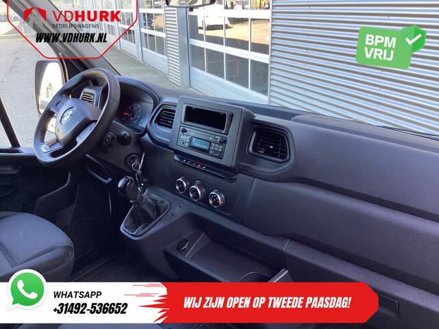 Renault MASTER 2.3 dCi 150 pk DC Dubbel Cabine Open laadbak/ 7 Pers./ 2.5t Trekverm./ Airco/ Trekhaak/ 242x204x40/ Pick-Up