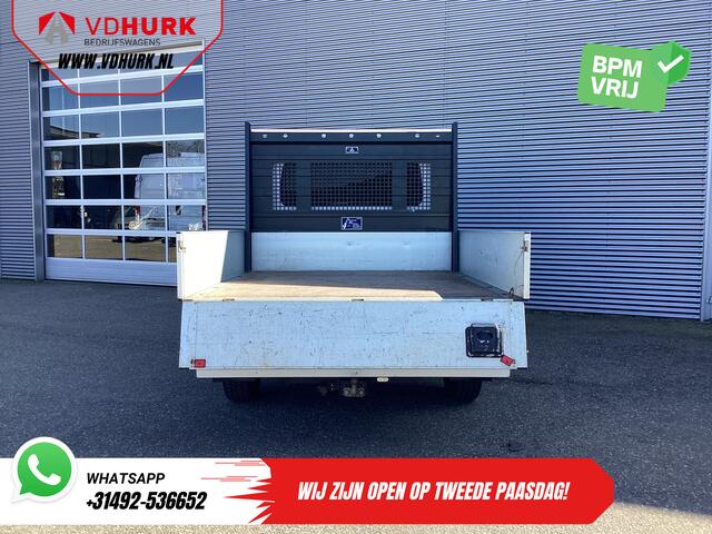 Renault MASTER 2.3 dCi 150 pk DC Dubbel Cabine Open laadbak/ 7 Pers./ 2.5t Trekverm./ Airco/ Trekhaak/ 242x204x40/ Pick-Up