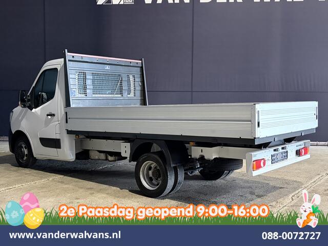 Renault MASTER 2.0 dCi 131pk Pick Up Open Laadbak Dubbel Lucht Euro6 Airco | Cruisecontrol | LED | Leder Bluetooth telefoonvoorbereiding
