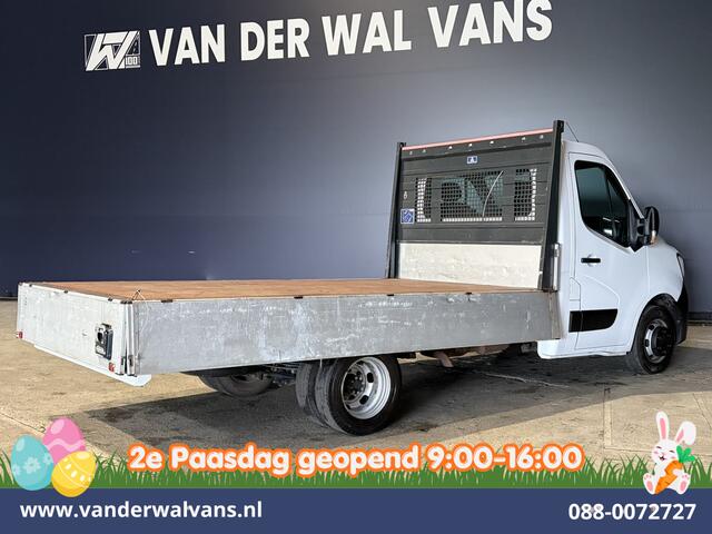 Renault MASTER 2.0 dCi 131pk Pick Up Open Laadbak Dubbel Lucht Euro6 Airco | Cruisecontrol | LED | Leder Bluetooth telefoonvoorbereiding