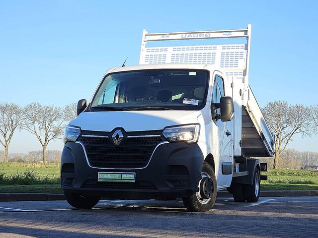 Renault MASTER T35 2.3 dCi 145 L3 DL Energy Dubbellucht Kipper Airco Kist 145Pk Euro6 3.5T-Trekhaak 3-Zits!