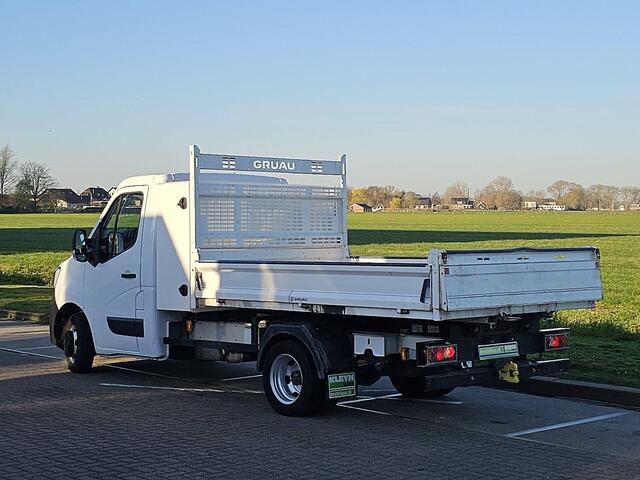 Renault MASTER T35 2.3 dCi 145 L3 DL Energy Dubbellucht Kipper Airco Kist 145Pk Euro6 3.5T-Trekhaak 3-Zits!