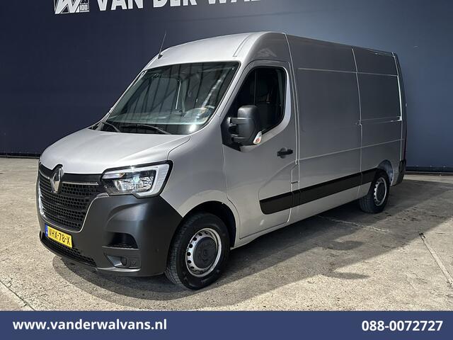 Renault MASTER 2.3 dCi 136pk L2H2 Euro6 Airco | Camera | Navigatie | LED | 2500kg Trekhaak | Cruisecontrol Parkeersensoren, Bijrijdersbank