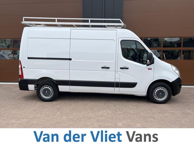 Renault MASTER T35 2.3 dCi L2H2 3p BPM Vrij! Lease ¤270 p/m, Imperiaal+Trap, Bedrijfswageninrichting, Navi, PDC, Airco, Trekhaak, Cruise controle, Onderhoudshistorie aanwezig