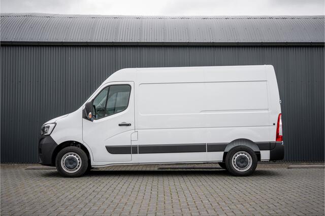 Renault MASTER Bleu DCI 135PK | L2H2 | Nieuw | Navi | 3-Zits | LED | Cruise | Airco