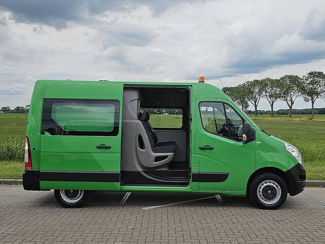 Renault MASTER T35 2.3 dCi 130 L2H2 DC L2H2, dubele cabine, airco, navi, pdc, trekhaak