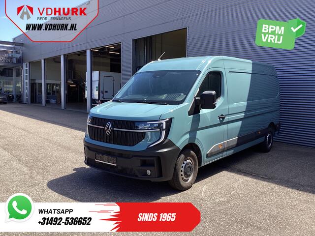 Renault MASTER 2.0 dCi 150 pk L3H2 270Gr.Deuren/ LED/ Carplay/ Camera/ 2.5t Trekverm./ Cruise/ PDC/ Airco