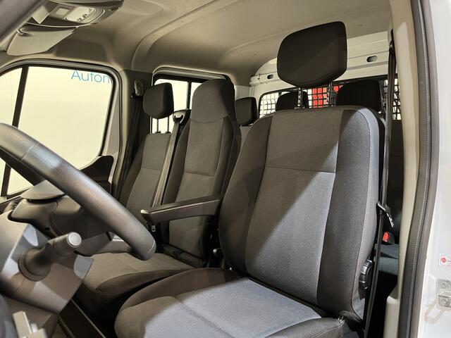 Renault MASTER 2.3 dCi 145 PK L3 DC Dubbel Cabine Open Laadbak / Fassi Kraan / Euro 6 / Airco / Trekhaak / Cruise Control / 7-Zits / 20.200 KM !!