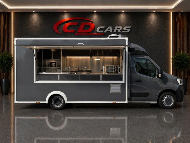 Renault MASTER Food Truck Clima, Koelkast, Bakplaat, Frituurpan, A start stop, Oven, Cruise control .