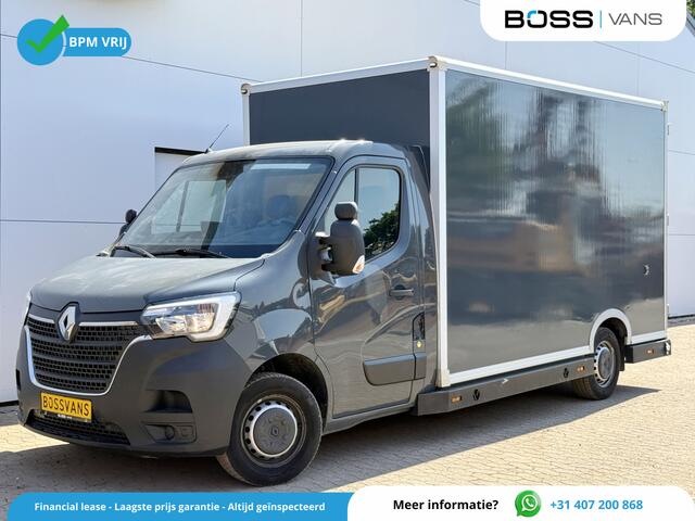 Renault MASTER Plancher T35 2.3 DCI 150PK Lowliner Bakwagen Airco Cruise Control Camera Foodtruck Meubelbak Paardenwagen