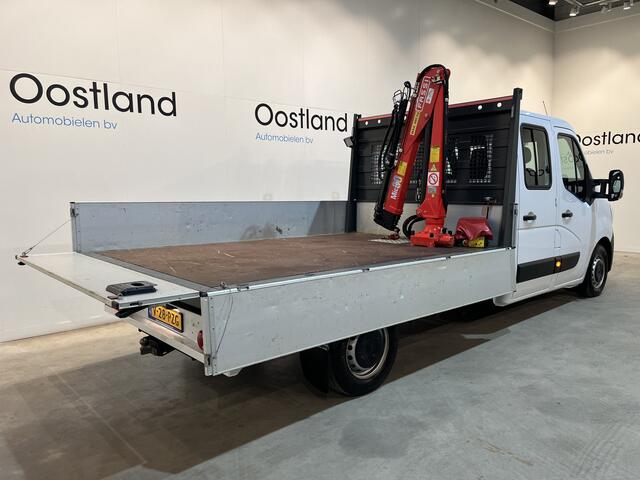 Renault MASTER 2.3 dCi 145 PK L3 145 PK Open Laadbak / Fassi Kraan / Euro 6 / Airco / Trekhaak / Cruise Control / 3-Zits / 24.300 KM !!