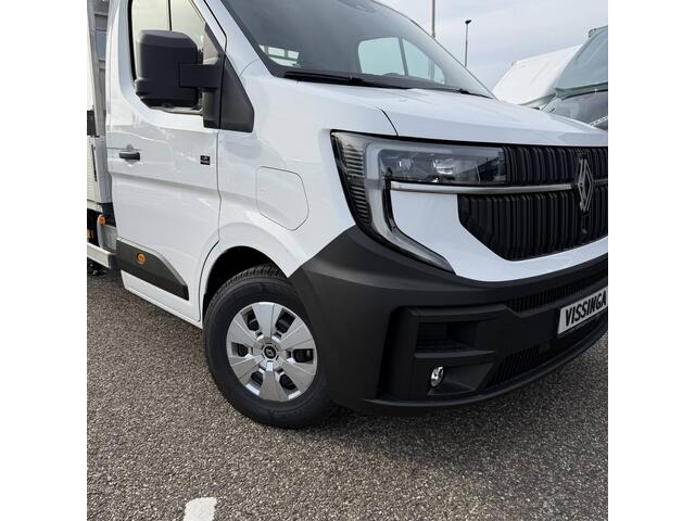 Renault MASTER E-Tech Open laadbak + HIAB kraan + trekhaak