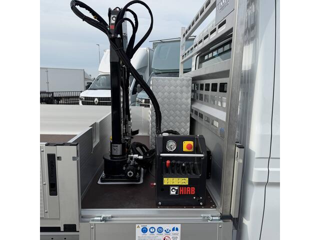 Renault MASTER E-Tech Pick-up + HIAB kraan + trekhaak