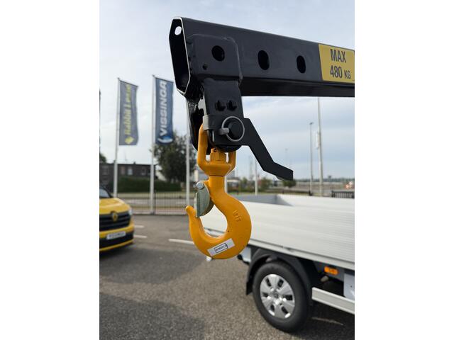 Renault MASTER E-Tech Pick-up + HIAB kraan + trekhaak