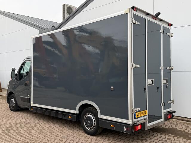 Renault MASTER Plancher T35 2.3 DCI 150PK Automaat Bakwagen Airco Cruise Control Camera Parkeersensoren Foodtruck Meubelbak Frietkar Paardenwagen