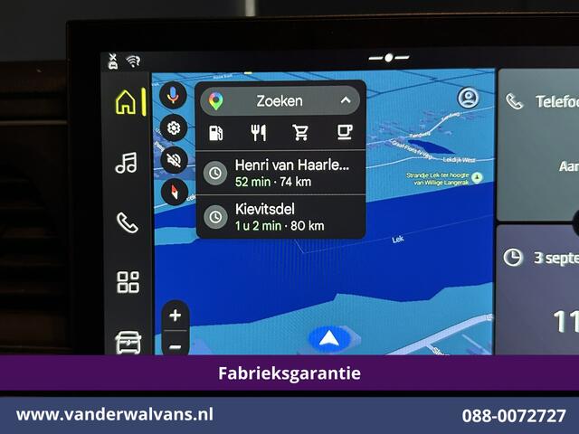 Renault MASTER 2.0 dCi 150pk L3H2 Fabrieksgarantie Euro6 Airco | Camera | Navigatie | LED | Apple Carplay Android Auto, Cruisecontrol, Parkeersensoren, Verwarmde voorruit, Bijrijdersbank